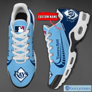 Tampa Bay Rays MLB Custom Name Air Cushion Sports Shoes Men Women Sneakers Product Photo 3