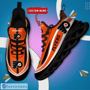 NHL Philadelphia Flyers Sneakers Clunky Max Soul Shoes Men Women Team Shoes Product Photo 6