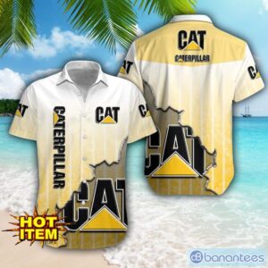 Caterpillar Inc Logo Broken Wall Printed 3D Hawaiian Shirt For Fans Product Photo 1