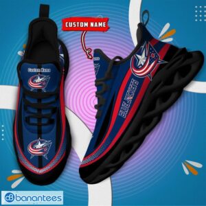 NHL Columbus Blue Jackets Sneakers Clunky Max Soul Shoes Men Women Team Shoes Product Photo 6