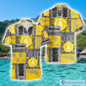 Appalachian State Mountaineers Hawaiian Tiki Vintage Patterns Hawaiian Shirt Summer Gift Product Photo 1