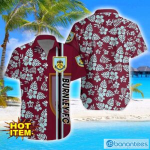 Burnley F.C Turtle Flower Pattern Aloha Hawaiian Shirt And Shorts Beach Set For Men And Women Product Photo 1