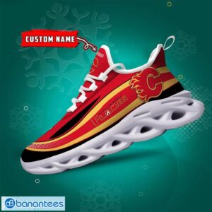 NHL Calgary Flames Sneakers Clunky Max Soul Shoes Men Women Team Shoes Product Photo 3