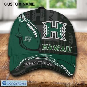 Hawaii Rainbow Warriors 3D Cap And Hat Summer Beach For Fans All Over Print Custom Name - Hawaii Rainbow Warriors Hat And Cap Full Print_1