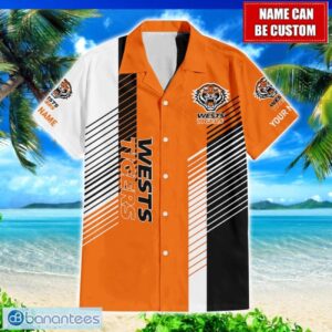 Wests Tigers NRL Custom Name Hawaiian Shirt For Men And Women Beach Gift Product Photo 2