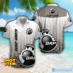 Can-Am Motorcycles Logo Broken Wall Printed 3D Hawaiian Shirt For Fans Product Photo 1