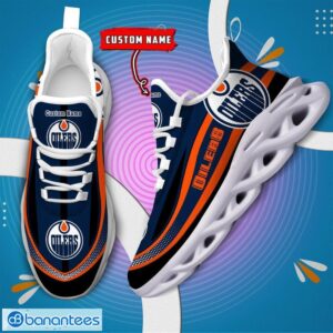 NHL Edmonton Oilers Sneakers Clunky Max Soul Shoes Men Women Team Shoes Product Photo 1