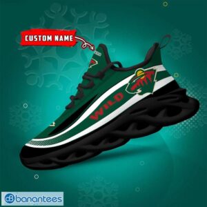 NHL Minnesota Wild Sneakers Clunky Max Soul Shoes Men Women Team Shoes Product Photo 2