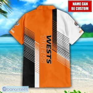 Wests Tigers NRL Custom Name Hawaiian Shirt For Men And Women Beach Gift Product Photo 1