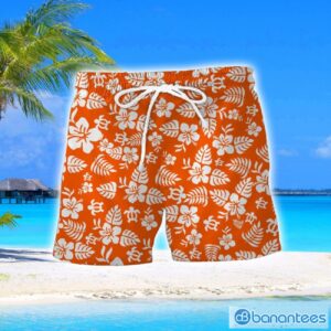 Blackpool F.C Turtle Flower Pattern Aloha Hawaiian Shirt And Shorts Beach Set For Men And Women Product Photo 2