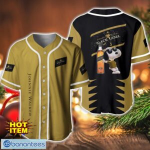 johnnie walker Snoopy Baseball Jersey Shirt For Snoopy Lovers Gift Ideas Product Photo 1