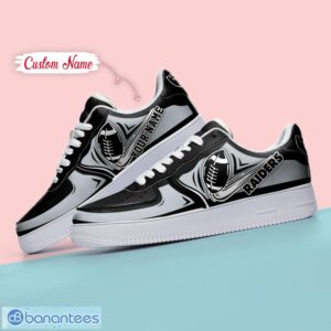 Las Vegas Raiders NFL Air Force Sneakers For Men And Women Personalized Gift AF1 Shoes Product Photo 4
