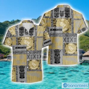 UCF Knights Tiki Vintage Patterns Hawaiian Shirt Summer Gift Product Photo 1