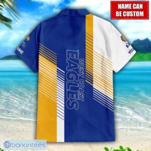 West Coast Eagles AFL Custom Name Hawaiian Shirt For Men And Women Beach Gift Product Photo 1