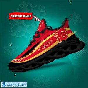 NHL Calgary Flames Sneakers Clunky Max Soul Shoes Men Women Team Shoes Product Photo 2