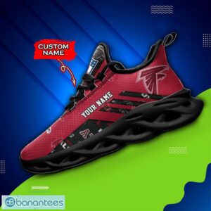 Atlanta Falcons NFL Max Soul Shoes Sneakers Custom Name All Printed Logo Team For Fans Product Photo 5
