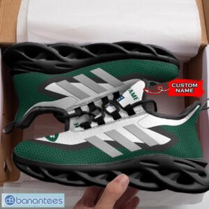 New York Jets NFL Max Soul Shoes Sneakers Custom Name Big Striped Sneakers For Fans Product Photo 4