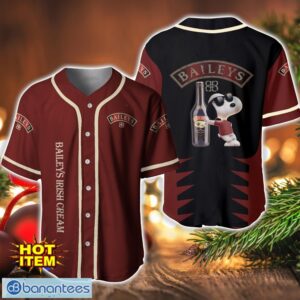 Buffalo Trace Snoopy Baseball Jersey Shirt For Snoopy Lovers Gift Ideas Product Photo 1