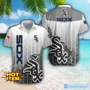 Chicago White Sox Logo Broken Wall Printed 3D Hawaiian Shirt For Fans Product Photo 1