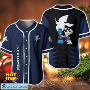 La Colombe Snoopy Baseball Jersey Shirt For Snoopy Lovers Gift Ideas Product Photo 1