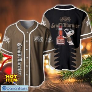 Grand Marnier Snoopy Baseball Jersey Shirt For Snoopy Lovers Gift Ideas Product Photo 1