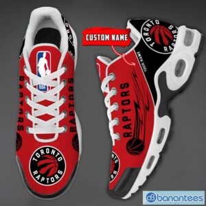 Toronto Raptors NBA Air Cushion Sports Shoes Custom Name TN Sneakers For Fans Product Photo 3