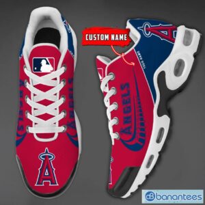 Los Angeles Angels MLB Custom Name Air Cushion Sports Shoes Men Women Sneakers Product Photo 3