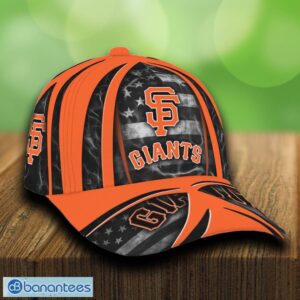 San Francisco Giants USA Flag Patriotic Cap & Hat Print Independence Day For Fans - San Francisco Giants USA Flag Patriotic Cap_1