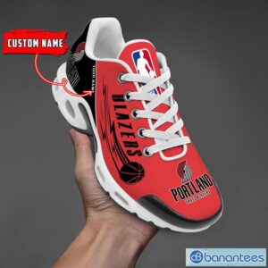 Portland Trail Blazers NBA Air Cushion Sports Shoes Custom Name TN Sneakers For Fans Product Photo 1