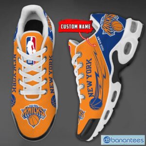 New York Knicks NBA Air Cushion Sports Shoes Custom Name TN Sneakers For Fans Product Photo 3