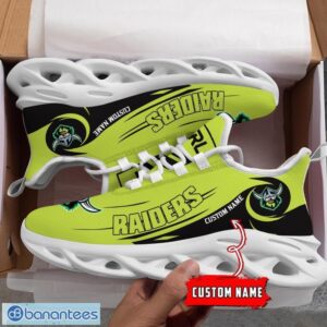Canberra Raiders Personalized Name Gift Max Soul Shoes Men Women Team Shoes Product Photo 4