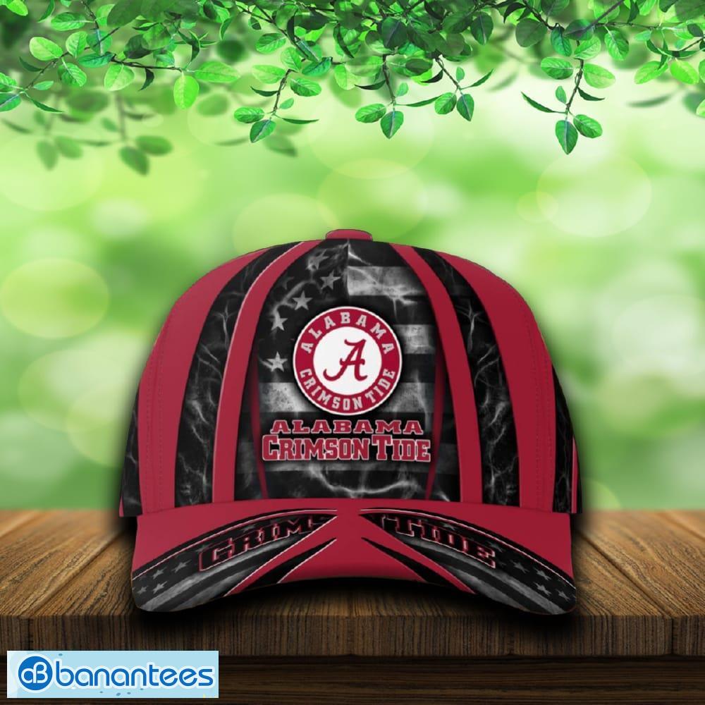 alabama crimson tide usa flag patriotic cap hat print independence day for fans 1 image Alabama Crimson Tide USA Flag Patriotic Cap & Hat Print Independence Day For Fans - Alabama Crimson Tide USA Flag Patriotic Cap_3