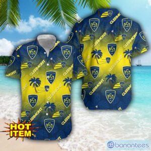 ASM Clermont Auvergne Hawaii 3D Printing Tropical Hawaiian Shirt For Men And Women Beach Summer Gift Product Photo 1