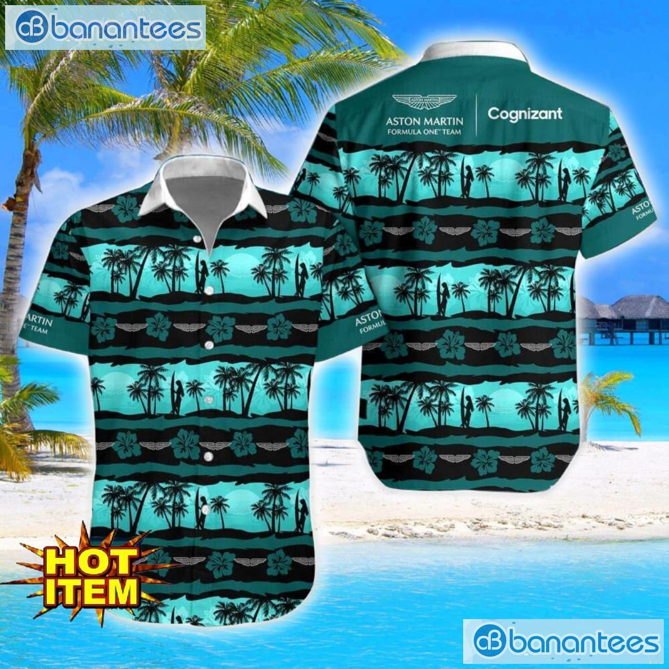 aston martin cognizant f1 team turtle flower pattern aloha hawaiian shirt and shorts beach set for men and women image Aston Martin Cognizant F1 Team Turtle Flower Pattern Aloha Hawaiian Shirt And Shorts Beach Set For Men And Women Product Photo 1