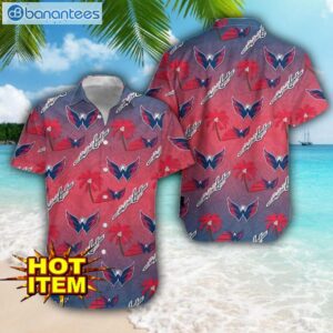 Washington Capitals Hawaii 3D Printing Tropical Hawaiian Shirt For Men And Women Beach Summer Gift Product Photo 1