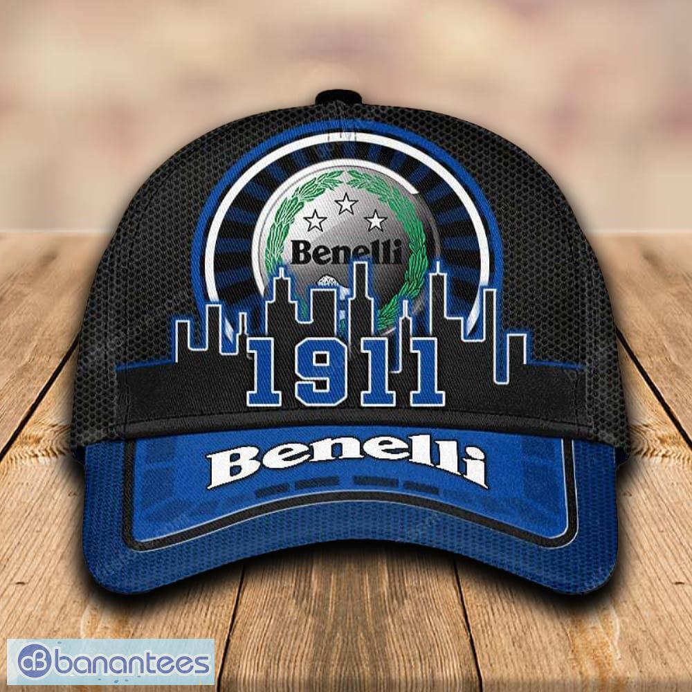 benelli cap and hat blue black for mens gift fans summer all over print image Benelli Cap And Hat Blue Black For Mens Gift Fans Summer All Over Print - Benelli Cap And Hat Blue Black For Mens Gift Fans Summer All Over Print