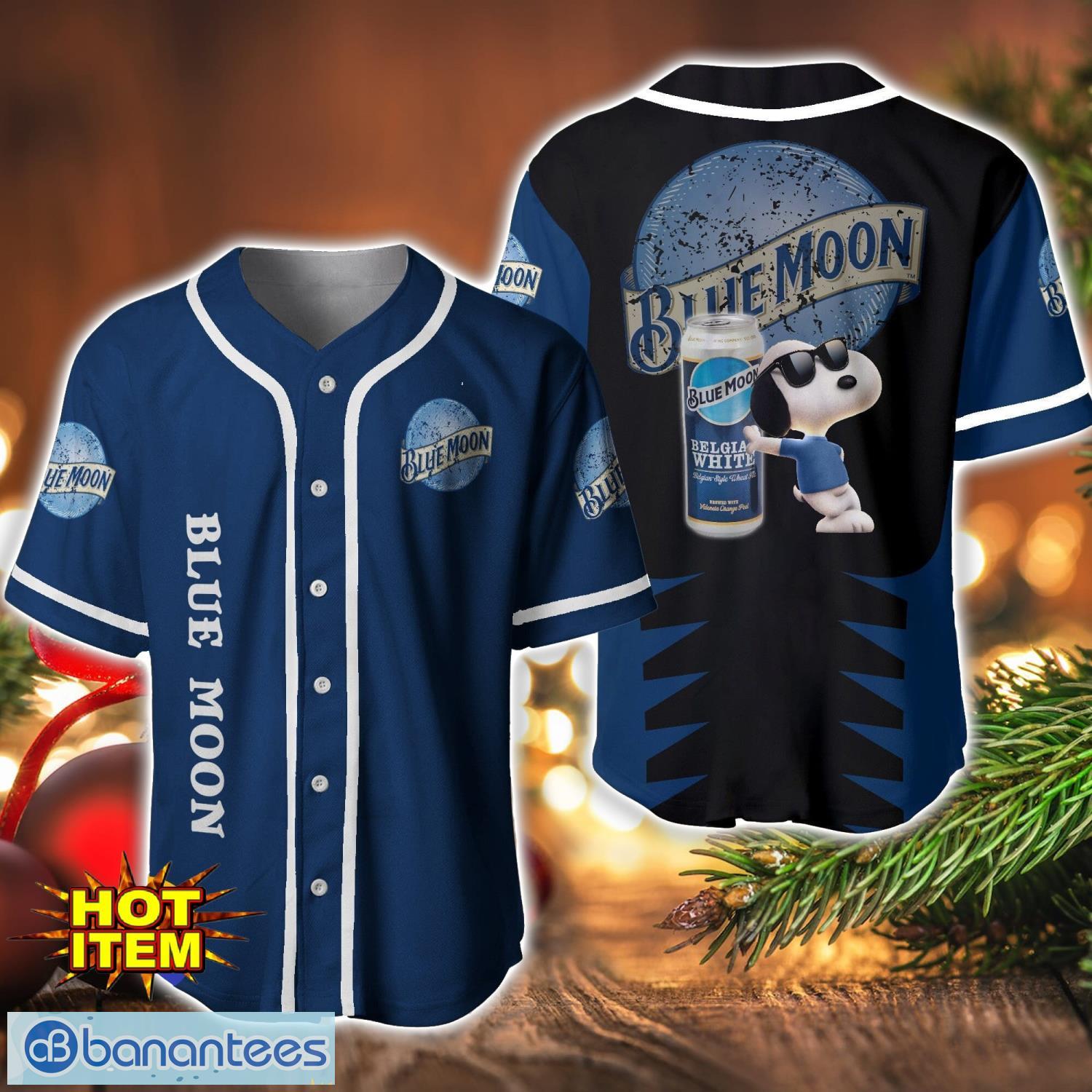 blue moon snoopy baseball jersey shirt for snoopy lovers gift ideas image Blue Moon Snoopy Baseball Jersey Shirt For Snoopy Lovers Gift Ideas Product Photo 1