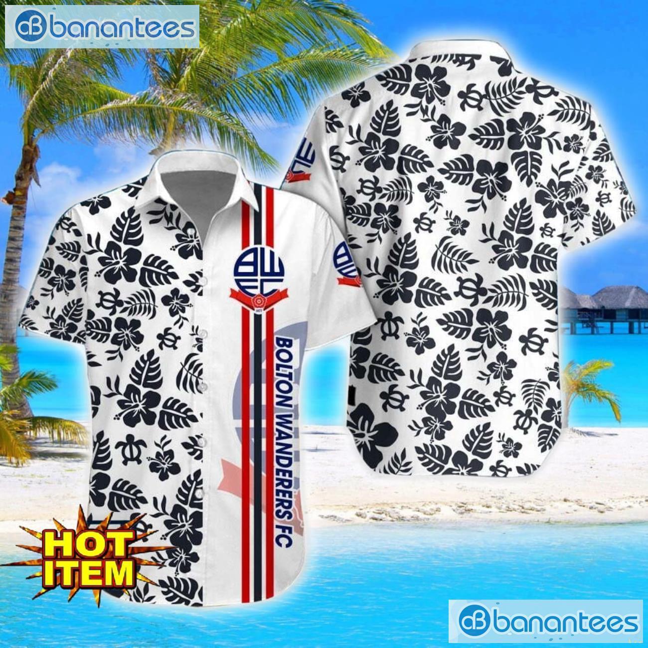 bolton wanderers turtle flower pattern aloha hawaiian shirt and shorts beach set for men and women image Bolton Wanderers Turtle Flower Pattern Aloha Hawaiian Shirt And Shorts Beach Set For Men And Women Product Photo 1