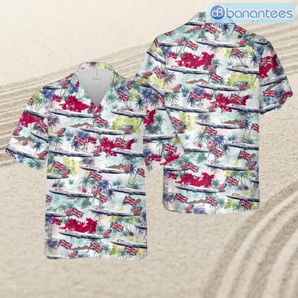 british airways chelsea rose england boeing 747 436 g byga tropical beach hawaiian shirt image British Airways Chelsea Rose-England Boeing 747-436 G-Byga Tropical Beach Hawaiian Shirt Product Photo 1