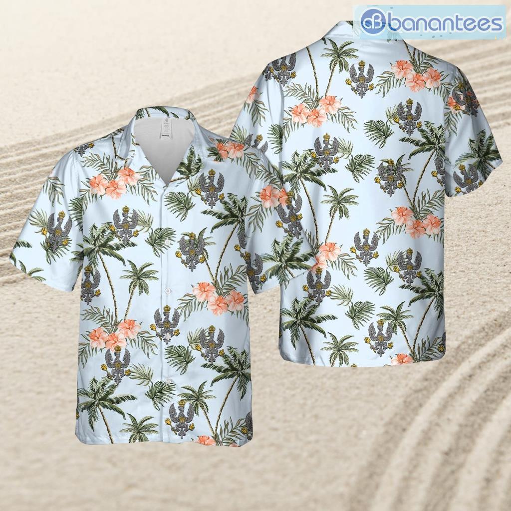 british army the kings royal hussars krh tropical beach hawaiian shirt image British Army The King's Royal Hussars (Krh) Tropical Beach Hawaiian Shirt Product Photo