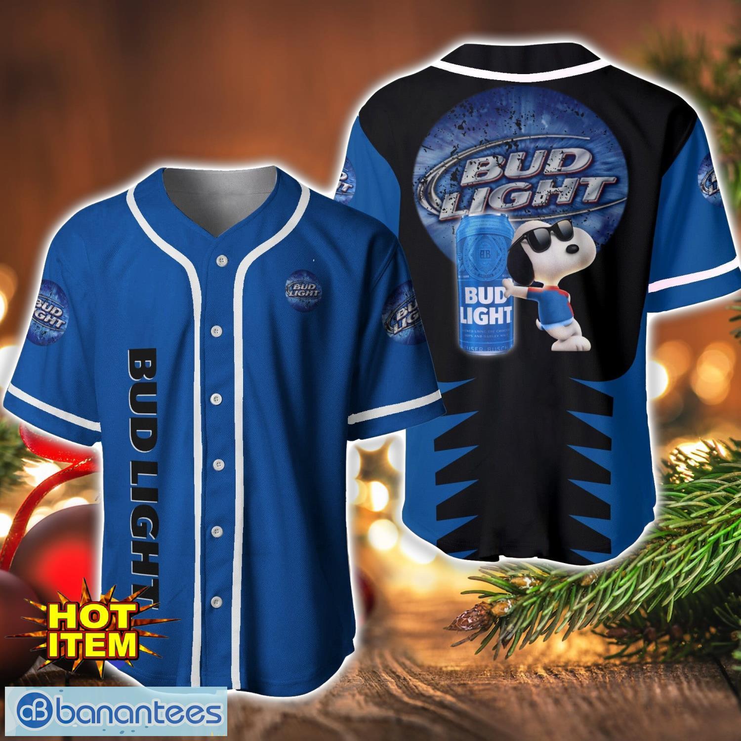 bud light snoopy baseball jersey shirt for snoopy lovers gift ideas image Bud Light Snoopy Baseball Jersey Shirt For Snoopy Lovers Gift Ideas Product Photo 1