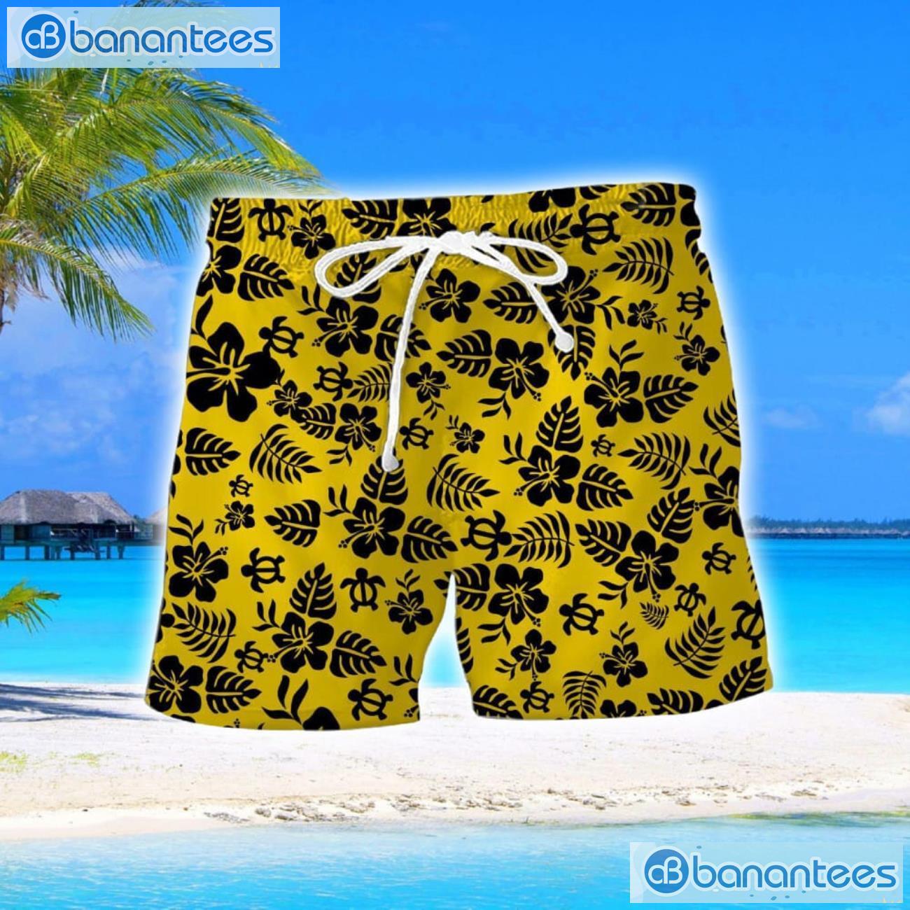 burton albion fc turtle flower pattern aloha hawaiian shirt and shorts beach set for men and women 1 image Burton Albion F.C Turtle Flower Pattern Aloha Hawaiian Shirt And Shorts Beach Set For Men And Women Product Photo 2