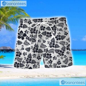 Bolton Wanderers Turtle Flower Pattern Aloha Hawaiian Shirt And Shorts Beach Set For Men And Women Product Photo 2