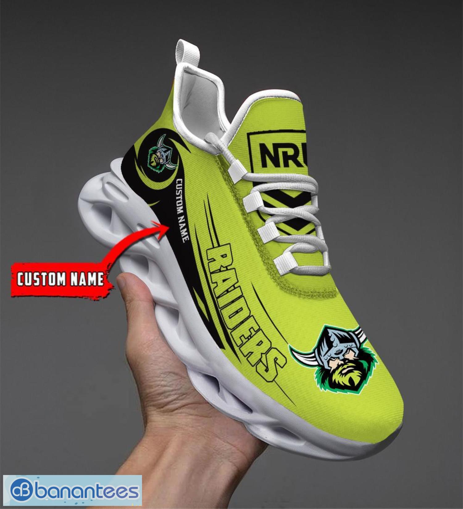 canberra raiders personalized name gift max soul shoes men women team shoes image Canberra Raiders Personalized Name Gift Max Soul Shoes Men Women Team Shoes Product Photo 1