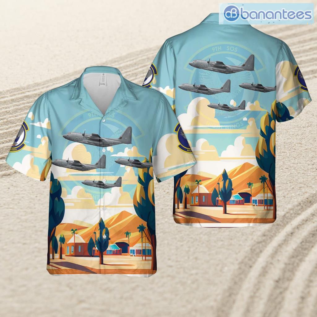 cannon air force base new mexico us air force 9th special operations squadron 08 6201 mc 130j commando ii hawaiian shirt image Cannon Air Force Base, New Mexico, Us Air Force 9th Special Operations Squadron 08-6201, Mc-130j Commando Ii Hawaiian Shirt Product Photo 1