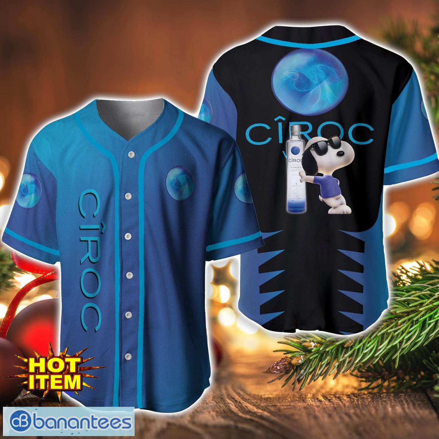 ciroc snoopy baseball jersey shirt for snoopy lovers gift ideas image CIROC Snoopy Baseball Jersey Shirt For Snoopy Lovers Gift Ideas Product Photo 1
