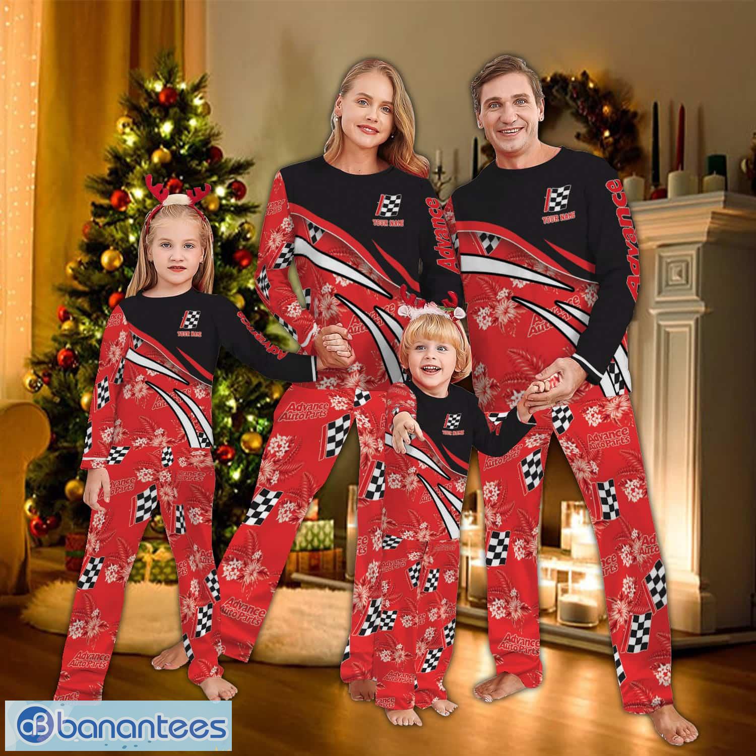 custom name advance auto parts logo pattern pajamas set flower gift family image Custom Name Advance Auto Parts Logo Pattern Pajamas Set Flower Gift Family - Custom Name Advance Auto Parts Logo Pattern Pajamas Set Flower Gift Family