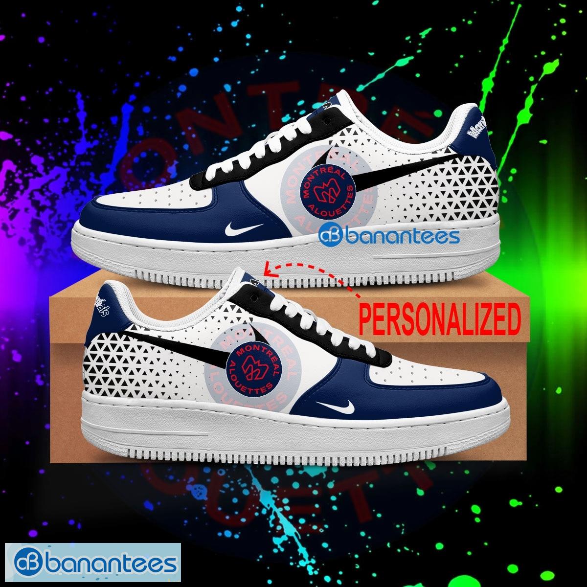 custom name cfl montreal alouettes air force 1 shoes new aop gift af1 sneaker for fans 1 image Custom Name CFL Montreal Alouettes Air Force 1 Shoes New AOP Gift AF1 Sneaker For Fans - CFL Montreal Alouettes For Fans Air Force 1 Sneaker Personalized Style 2