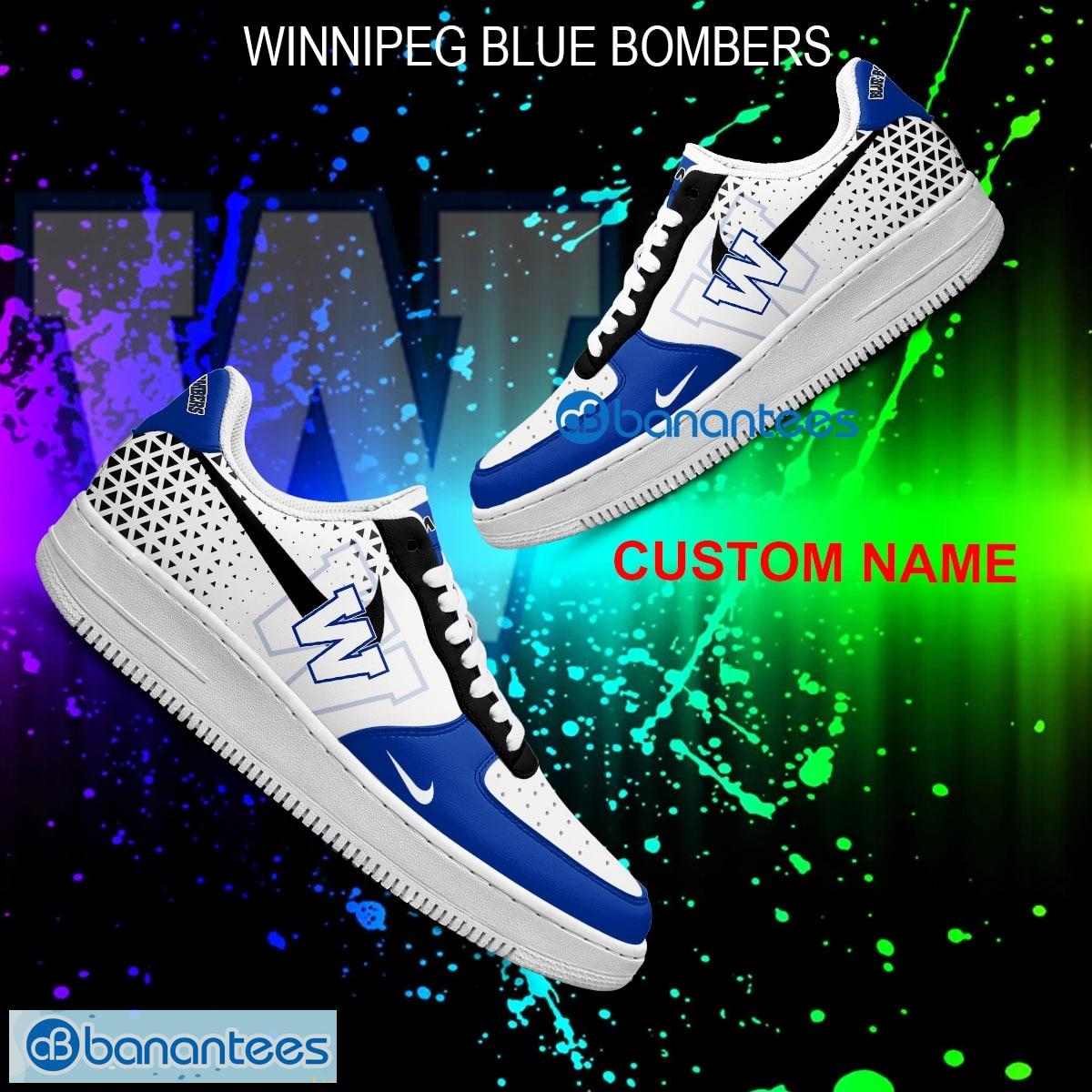 custom name cfl winnipeg blue bombers air force 1 shoes new aop gift af1 sneaker for fans image Custom Name CFL Winnipeg Blue Bombers Air Force 1 Shoes New AOP Gift AF1 Sneaker For Fans - CFL Winnipeg Blue Bombers For Fans Air Force 1 Sneaker Personalized Style 1