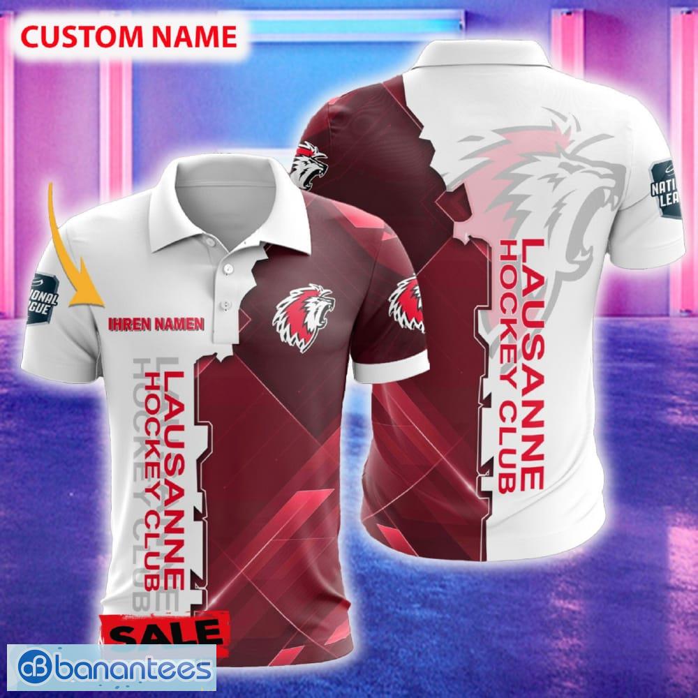 custom name lausanne hockey club 3d polo shirt new gift golf for mens for fans all over print image Custom Name Lausanne Hockey Club 3D Polo Shirt New Gift Golf For Mens For Fans All Over Print - Custom Name Lausanne Hockey Club 3D Polo Shirt New Gift Golf For Mens For Fans All Over Print